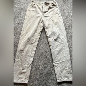 L.L. Bean Flannel Lined Khaki Pants